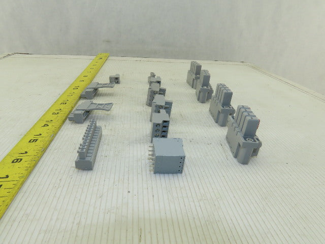 Phoenix Contact Multi Pole Contact Pluggable Wire Terminal Blocks Lot Of 14