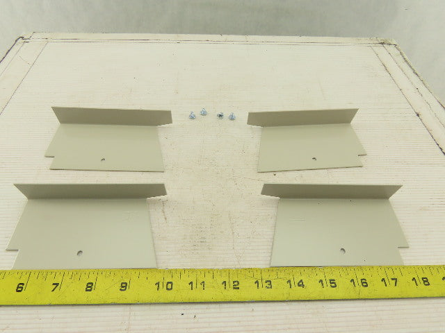 WittRock 1016 Sand Colored Locking End Plate Bed Bumper Kit Lot OF 2