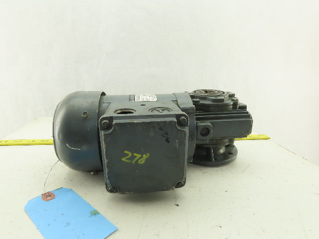 Bauer BS03-34H/D05LA4 62:1 Ratio 26RPM 120W 480V 60Hz 3Ph Right Angle Gearmotor