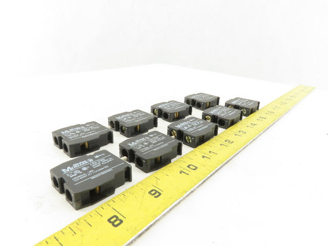 Moller 340B Contact Block 1 Pole N.O. Lot of 9