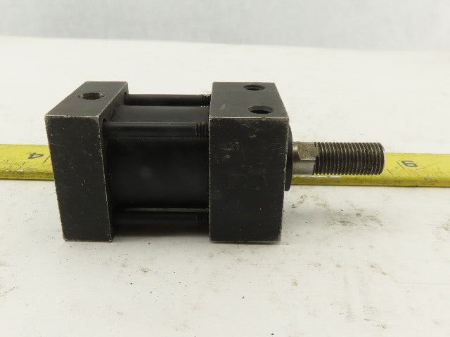Parker 1" Bore 1/2" Stroke 200PSI Tie Rod Air Cylinder Lot Of 2