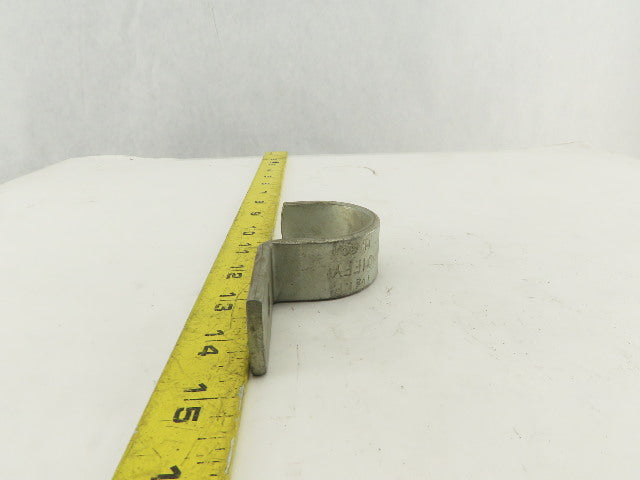 Jiffy H80 1-1/2" Single Hole Galvanized Pipe Conduit Strap Lot Of 8