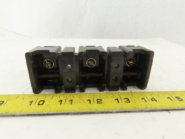 Allen Bradley X-401977 30A 250V 3 Pole Fuse Holder Block Lot Of 9