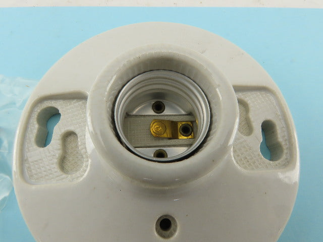 Pass & Seymour 272 Keyless Porcelain Medium Base Lampholder 660W 250V Lot Of 3