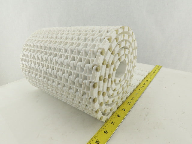 Midwest Industrial 9.8" PP White Straight Running Grip Top Conveyor Chain 86"