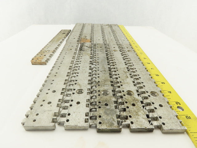 CAI Staple Grip Conveyor Belt Splice Staple Plates #125 & 187 Lot Of 11