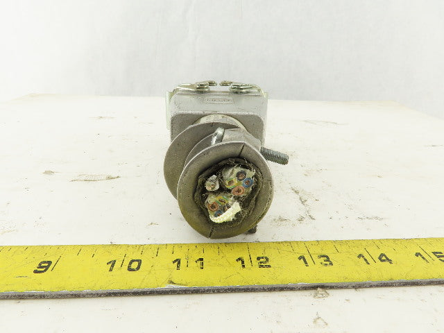 Harting HAN-E10F 10 Pin Female Lever Lock 16A 380V Straight Connector SKV29