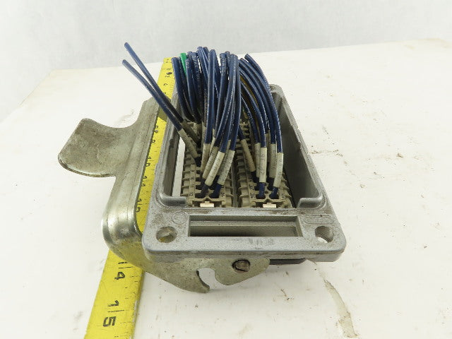 Lapp H-BE24BS Epic 400V 6kV 48 Pin Total Female Lever Lock Panel Mount Plug