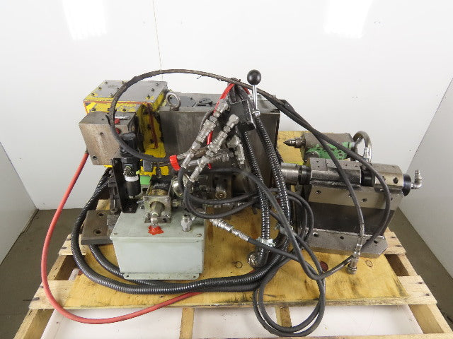 Matsumoto MD322R-81 Rotary Table T-300 Tail Stock Air Booster AH-9-31-06 CNC