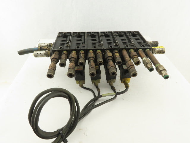Norgren SXE9673A600028NA 5/3 Position Double Solenoid Valve Bank