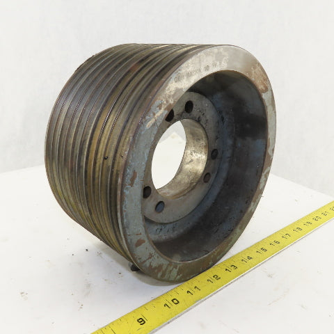 10-3V 8.0SF 10 Groove Belt Pulley Sheave SF Bushed Bore 8" Diameter
