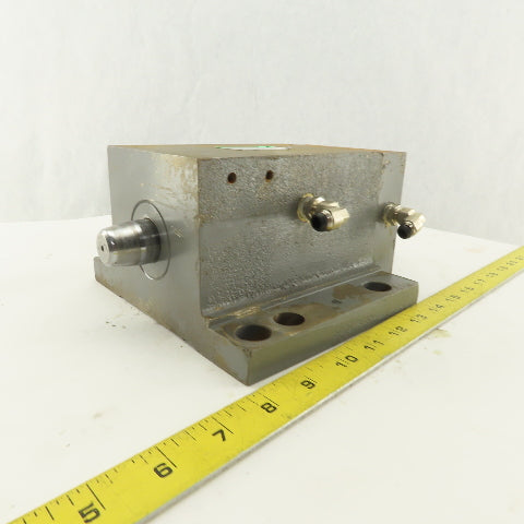 CKD XCA-80-25-FL218196 Pneumatic Air Cylinder Double Ended 1" Stroke Locking Pin
