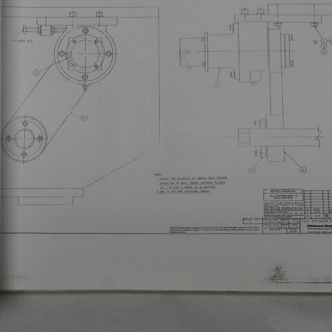 Warner Swasey W-2040 480V 24 Station 20 Ton CNC Turret Punch Maintenance Manuals