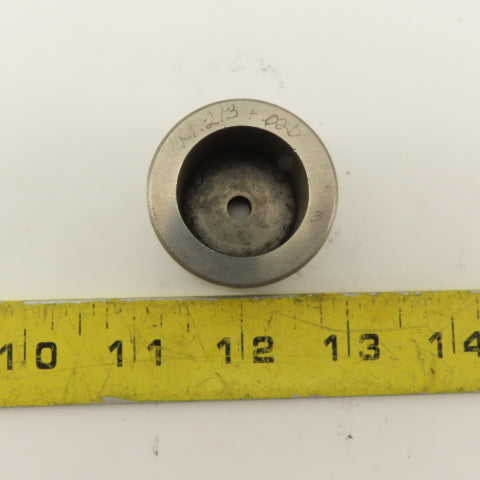 .213 +.020 Slug Relief Round Die CNC Turret For 1.5625 Holder