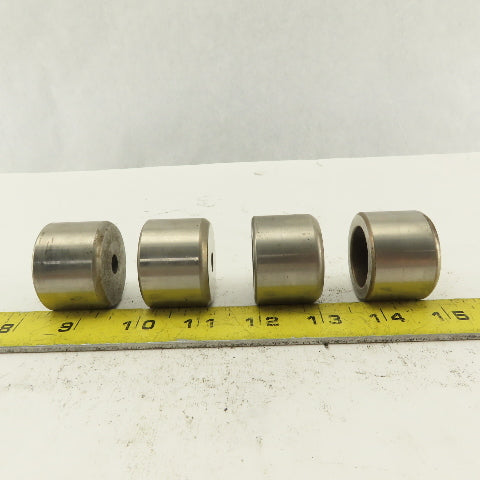 .323+.030 Round Hole CNC Turret Punch Die For 1.5625 Holder Lot Of 4