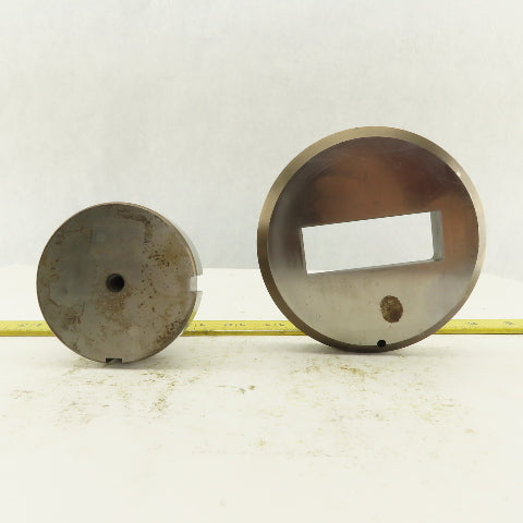 1.000 x 2.750 +.012 Rectangle Hole Die CNC Turret Punch Shank 3.125 Lot Of 2