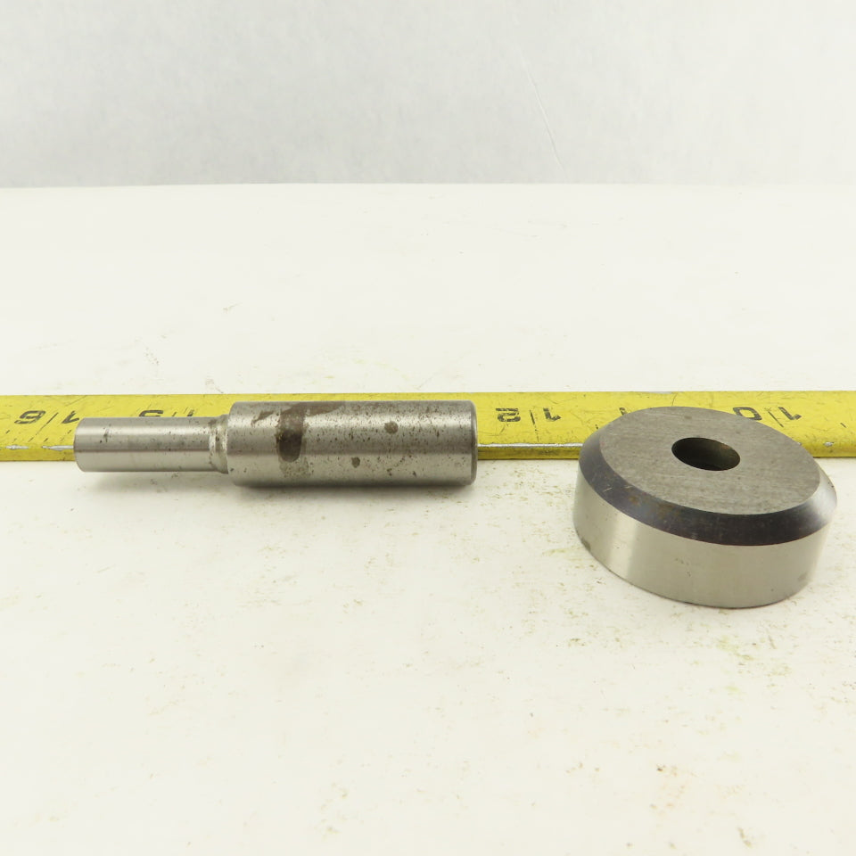 .403 +.010 Round Hole Die CNC Turret Punch Shank .625 Lot Of 2
