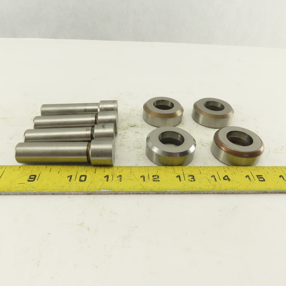 .781 + Tol Round Hole Die CNC Turret Punch Shank .625 Lot Of 8