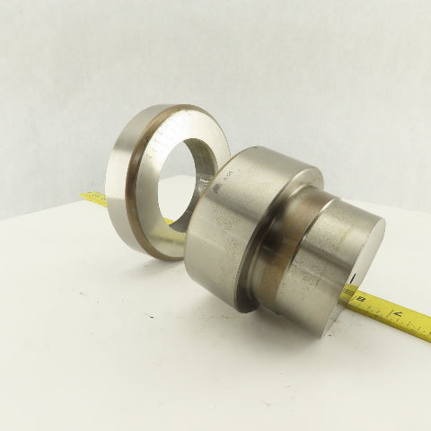 Mate 3.125 + .012 Round Hole Die CNC Turret Punch Shank 4.125 Lot Of 2