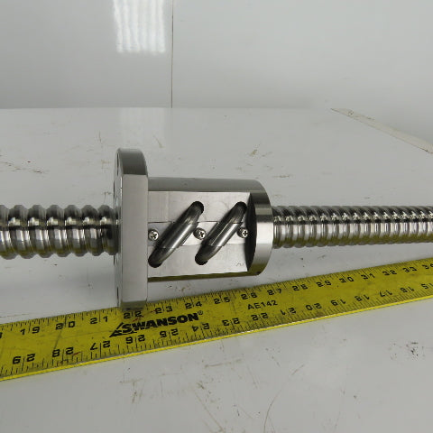 Okuma MCV 4020 X-Axis Ball Screw 40mm OD 12mm Lead 2 Turns Per Inch 965mm OAL