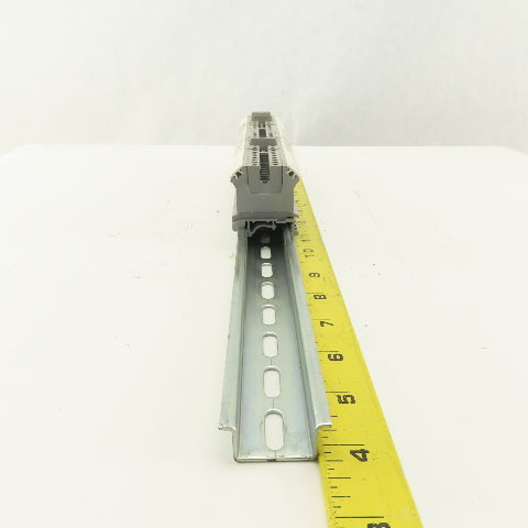 Phoenix Contact UK5N 600V 30A Electrical Terminal Block On DIN Rail Lot Of 34
