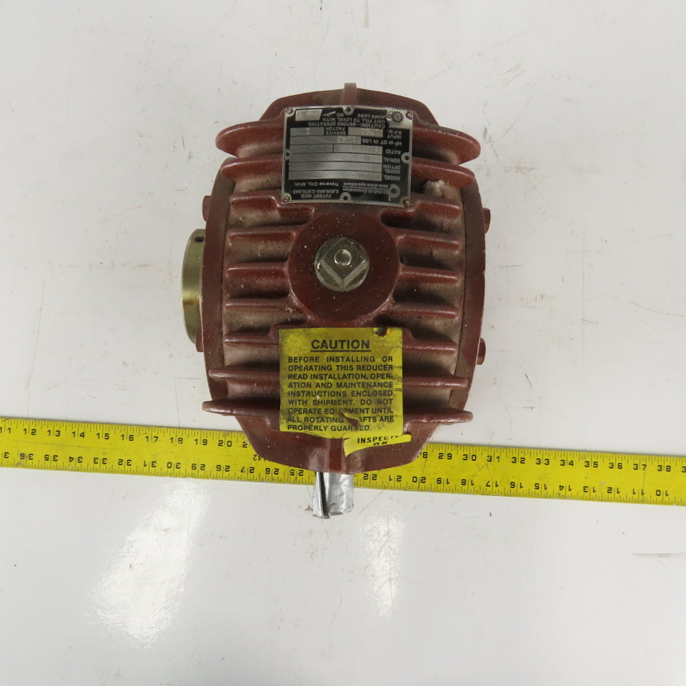 EX-CELL-O CORP. SHU30-1 Gear Reducer Cone Drive 60:1 Ratio 29.2RPM Output