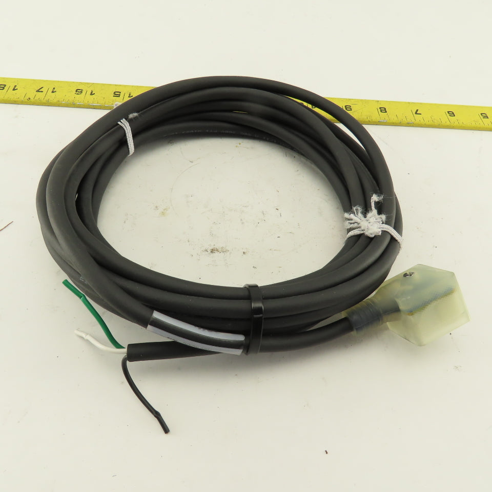 Canfield 5J6X4-501-US0 120V Solenoid Valve Molded Lighted Connector 5m Cable