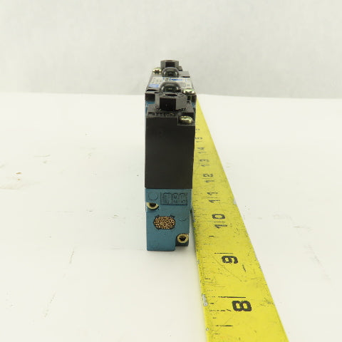 MAC 92B-FAF-000-DM-DFFP-2DM 3 Position Closed Center Solenoid Air Valve 24VDC
