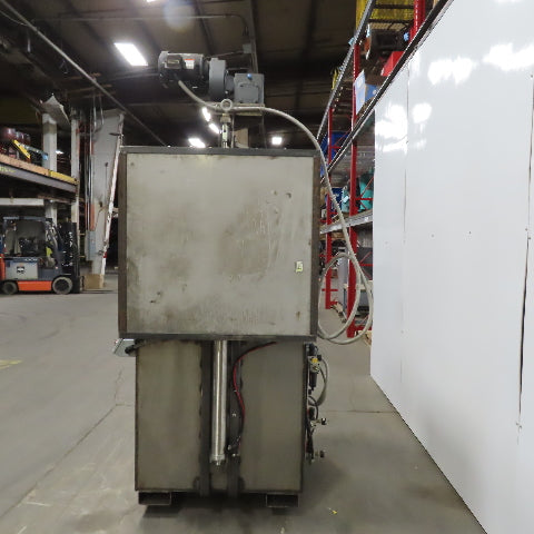 235 Gal Carbon Steel Tank Rotating Fixture Parts Dip/Wash/Test 44-1/2"x36"x34"