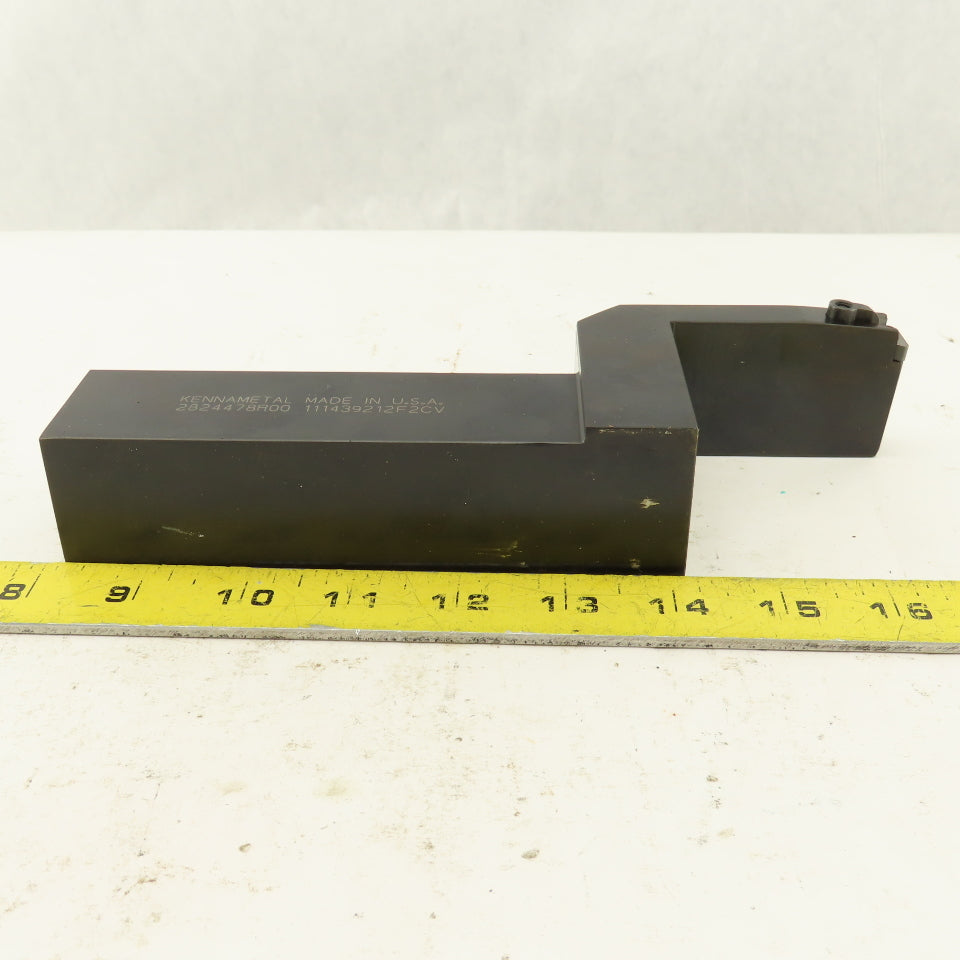 Kennametal 111439212F2CV 1.500 Square Shank Offset Indexing Tool Holder Triangle