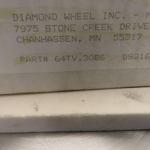 Diamond Wheel 64TV-3086 5-7/8" OD 1-1/4" Arbor Diamond Chainsaw Sharpening Wheel
