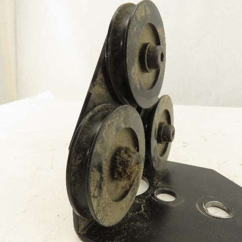 Sava Ind. Under Frame Mount Conveyor Band Belt Pulley 1/4" Band Wire Rope