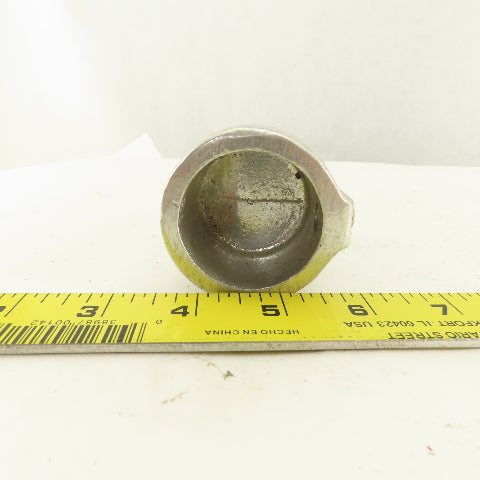 Nu-Rail 1-5/8" Slip On Aluminum Hand Rail Frame Fitting 90° TEE