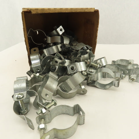 Steel City 1-1/4" EMT Hanger Clamp Strap Lot Of 40