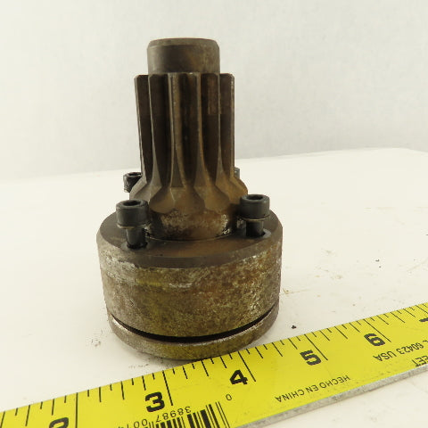60BB2 32mm Servo Motor Shaft To External Tooth Spline Gear Adapter 14T 34mm