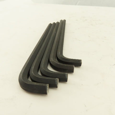 1/4 Stubby Long Arm 6" Hex Key Allen Wrench Loose Lot Of 5