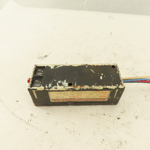 Scanning Devices Inc. PX-AC 120V Photoelectric Sensor Relay Output