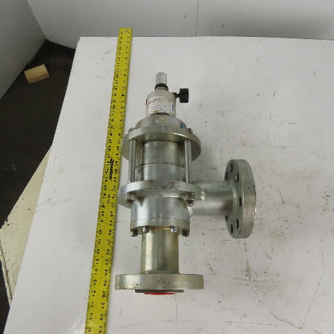 Coax HPB65NC 2-1/2 Flange Mount Air Piloted Shutoff Valve Unit