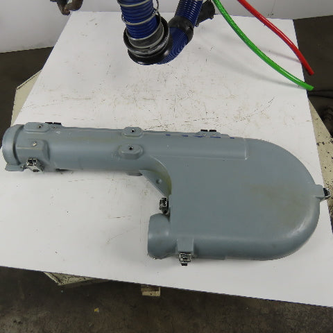 RoMan Tolomatic TRU79BX Water Cooled Spot Welder 8" Throat Servo Controlled 650V