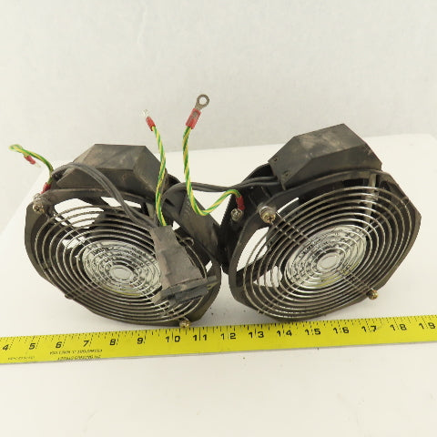 NMB 5915PC-20W-B20 Cooling Fan 200-240V Wired Together Lot Of 2