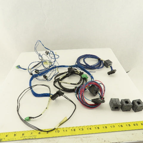 Fanuc Robotics Big Misc Lot RJ3iB Robot Controller Wire Harness Cables Lot Of 14