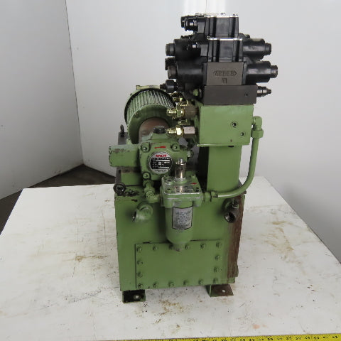 Nachi VDR-1A-1A2-22 1.5kW 10 Gal Hydraulic Power Unit