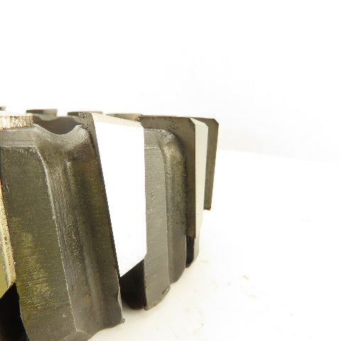The OK Tool Co. A6506L 5-3/4" OD 15 Blade End Face Mill Cutter 2" Bore