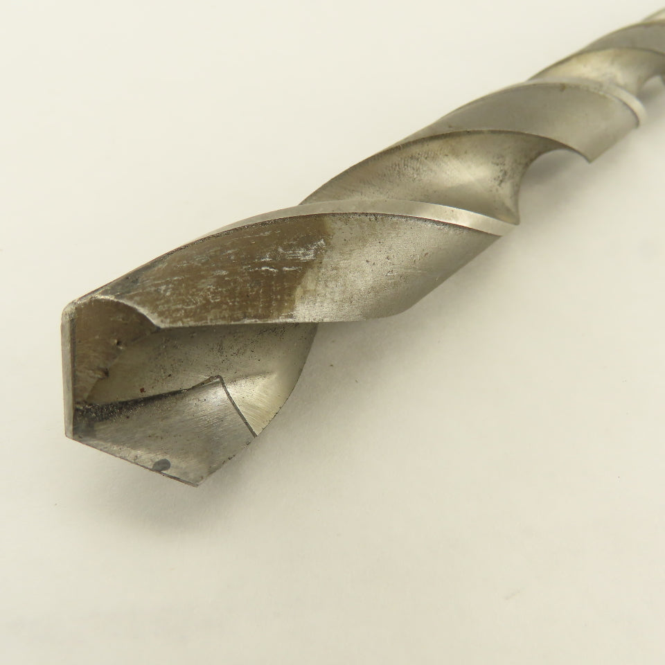 7/8" Dia. 2 Flute Twisted Drill 3MT Morse Taper 135° 16" OAL
