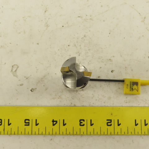 TMCO Tools CT0688S 11/16" Ball Nose Round End 2 Flute Indexing Insert 3/4" Shank