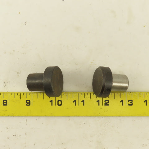 3/4" Dowel 1-1/4" Round Head Hardened Press Fit Locating Pin Lot Of 2