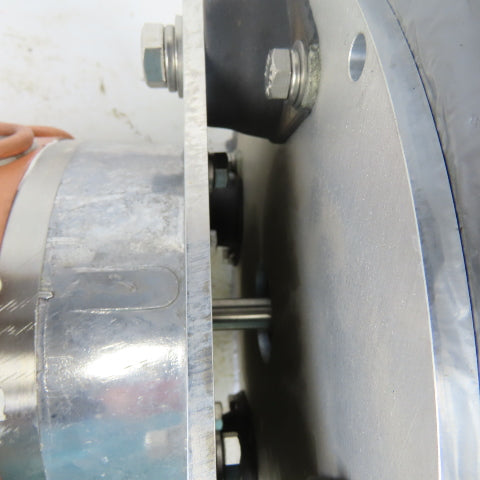 Baldor 3Hp Jacketed liquid Cooled Electric Motor 56CZ Frame 180/220V 3PH 50/60Hz