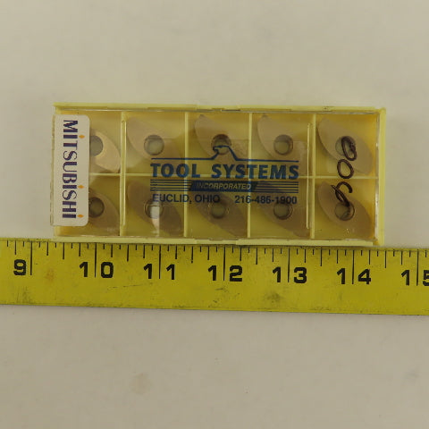Mitsubishi UPE202E Indexing Carbide Insert UP20M Lot Of 10