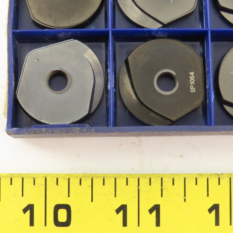 Stellram RG1.00S Carbide Insert SP1064 Lot Of 11