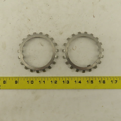 Whittet-Higgins WS-13 Stainless Steel Bearing Lock Washer 2.588" ID Lot Of 2